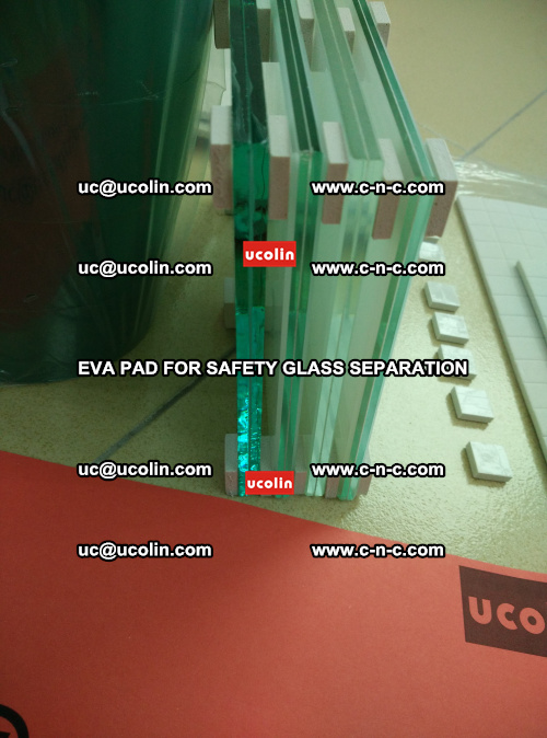 EVA PAD glass cork pad for safety laminated glass delivery (10)