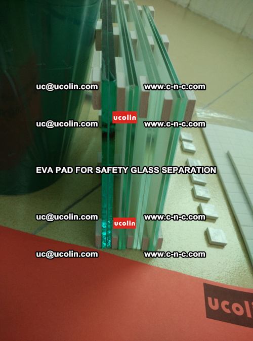 EVA PAD glass cork pad for safety laminated glass delivery (12)