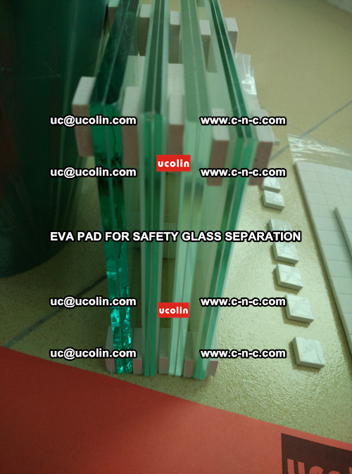 EVA PAD glass cork pad for safety laminated glass delivery (14)