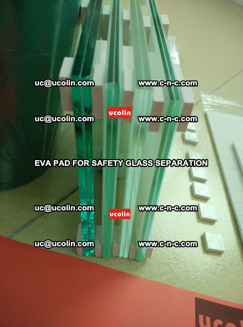 EVA PAD glass cork pad for safety laminated glass delivery (15)