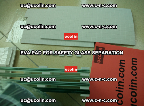 EVA PAD glass cork pad for safety laminated glass delivery (25)
